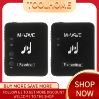 ราคา ToolHome 1PC 2PCS M VAVE WP 10 2 4GHz ไร้สายกลับตัวรับสัญญาณชาร์จตัวรับสัญญาณไร้สายหูฟังหูฟังระบบเกียร์ (16333826888)