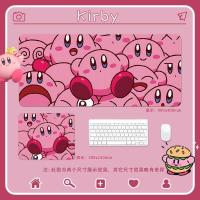 ราคา Kam Cartoon Nintendo Kirby Thicken แผ่นรองเมาส์เกมมิ่งขนาดใหญ่ 800mmx300mm แผ่นรองเมาส์คอมพิวเตอร์กันน้ำพิมพ์ HD Office Keyboard แผ่นรองเมาส์ตกแต่งห้อง (20419420298)