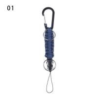 ราคา คุณภาพสูง ปมฉุกเฉิน Carabiner กลางแจ้ง สาย Paracord ทหาร แหวนพวงกุญแจ พวงกุญแจเชือก พวงกุญแจ ที่เปิดขวด (15405833320)