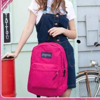 ราคา NQB665เคาน์เตอร์ของแท้ JanSport Jasper คลาสสิกสีทึบกระเป๋าเป้สะพายหลังผู้ชายและผู้หญิงที่มีกระเป๋านักเรียนเดียวกันกระเป๋าคอมพิวเตอร์ (16107325976)