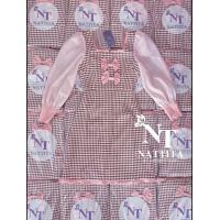 ราคา NT NATTITA พร้อมส่ง 2XL เดรสสั้น ผ้าชิโนริ สีส้ม สีโอรส แขนยาวผ้าชีฟอง เสื้อผ้าไซร์ใหญ่ เสื้อผ้าสาวอวบ Plussize (12035991020)