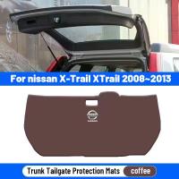 ราคา คุณภาพสูงสำหรับ Nissan X Trail XTrail 2008 2009 2010 2012 2013แผ่นหนังท้ายรถการปรับเปลี่ยนรถยนต์แผ่นกันรอยอุปกรณ์ตกแต่งภายในรถยนต์ประตูท้ายหลังรถ (20004399792)