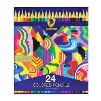 ราคา ตราม้า ดินสอสีไม้ แท่งยาว 24 สี รุ่น HG 24 x1กล่อง (20823330139)