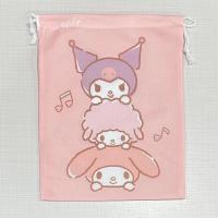 ราคา ถุงผ้าหูรูด ลายการ์ตูน ใบใหญ่ 26x30cm (16508308006)