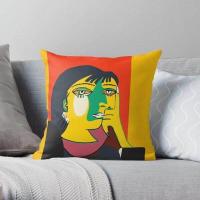 ราคา FAZOZO Home Textile Store Picasso Woman Is Head 7พิมพ์โยนหมอนปกเอวรถนุ่มตกแต่งโรงแรมหมอนอิงแฟชั่นทรงสี่เหลี่ยมจัตุรัสไม่รวมหมอน (18741402394)