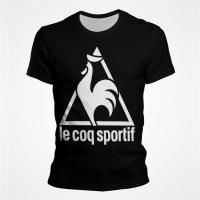 ราคา 2023 NEWSummer Men S Le Coq Sportif เสื้อยืด Hip Hop Casual Street แฟชั่น Sportswear เสื้อยืดผู้ชาย3D พิมพ์ Tees แขนสั้น (19264115752)