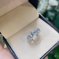 ราคา Titapa jewelry แหวนเพชรเอมเมอรัล50ตังเพชรรอบวงเพชรเด่นน้ำ100ขาวใสสวยมากงานปราณีตละเอียดมากเพชรคัดเหลี่ยม H Aทุกเม็ดน้ำ100เพชรสวยเล่นไฟระยิบระยับทุกเม็ดตัวเรือนมีน้ำหนักแข็งแรงใส่ได้ทุกวันทุกโอกาสเรียบ