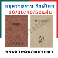 ราคา สมุดรายงาน กระดาษรายงาน มีเส้น ไม่มีเส้น A4 กระดาษถนอมสายตา รักษ์โลก บรรจุ 30 40 50แผ่นต่อเล่ม พร้อมส่ง UBMARKETING (18910522195)