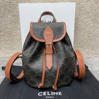 ราคา CELINE MINI BACKPACK FOLCO IN TRIOMPHE CANVAS AND CALFSKINTAN (21227943876)