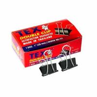 ราคา คลิป คลิปดำ คลิปหนีบกระดาษ TEX กล่องแดง เบอร์ 108 109 110 111 112 113 (1302528001)