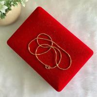 ราคา สร้อยทองชุบ 016 สร้อยคอทองชุบ สร้อยทองไมครอน สร้อยคอ 2 สลึง ยาว 18 นิ้ว มีให้เลือก 9 ลาย ความยาว 18 นิ้ว พร้อมส่ง (10484396790)