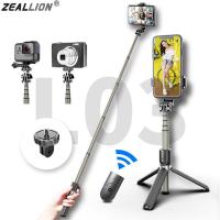 ราคา Zeallion Universal Selfie ขาตั้งแบบสามขาไร้สาย Bluetooth Extendable สมาร์ทโฟนอลูมิเนียมสำหรับ iPhone Samsung Huawei Oppo Vivo Xiaomi (9468585591)