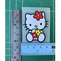 ราคา ตัวรีดติดเสื้อ Hello kitty 2 แผ่นฟิมล์รีดร้อน อาร์มติดเสื้อ DIY คิตตี้ (12657529562)