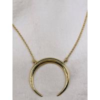 ราคา สร้อยคอ สร้อยคอจี้ พระจันทร์เสี้ยว โอเวอร์ไซส์ เงินแท้ ทองแท้ ชุบทอง 18 กะรัต (10321666177)