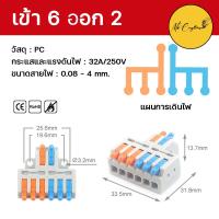 ราคา ตัวต่อสายไฟ ขั้วต่อสายไฟ เต๋าต่อสายไฟ เต๋าต่อไฟ Quick Connector Terminal Block (18043462075)