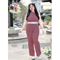 ราคา ฮ605 ร้านนี้ส่งไว จั๊มชิโนริไฮโซขายาว 2สี ชุดจั๊มสาวอวบ ชุดสาวอวบอ้วน เสื้อผ้าสาวอวบ ชุดสาวอวบสวยๆ แฟชั่นสาวอวบ (16450926680)