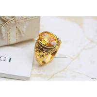 ราคา ManeeNopparut มณีณพรัช แหวนชาย พลอยบุษราคัม งานหุ้มทอง5ไม รุ่น RMM43 (638018079)