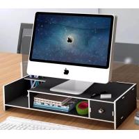 ราคา GCS DIY Box ชั้นวางจอคอม และกล่องเก็บของอเนกประสงค์ เล็ก สีดำ V 1 (564618631)