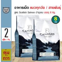 ราคา Canagan 8 Kg Cat Scottish Salmon อาหารแมว สูตรเนื้อปลาแซลมอน สำหรับแมวทุกวัย 8 กิโลกรัม กระสอบ x 2 กระสอบ (351994390)