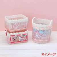 ราคา ฺBest Seller กลับมาแล้ว ตะกร้าสาน Sanrio Character หวายเทียม PVC บริการเก็บเงินปลายทาง (15967416756)