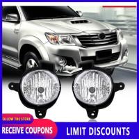 ราคา Front Bumper Fog Light Fog Lamp For TOYOT A HILUX VIGO CHAMP KUN26 2011 2012 2013 2014 Foglight Foglamp (13692447073)