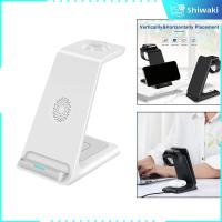 ราคา Shiwaki 3 in 1 Wireless Charger Stand Fast Chargers Birthday for Apple Watch for Apple Watch Series 6 SE 5 4 3 2 (20894117897)