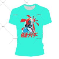 ราคา Kamen Rider เสื้อยืดลายผู้ชายออกแบบเย็น 3D Masked Rider พิมพ์เสื้อยืดฮาราจูกุแฟชั่นผู้หญิง XS 5XL (20077281318)