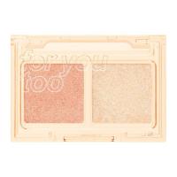 ราคา อายแชโดว์ 4U2 FOR YOU TOO EYESHADOW อายแชโดว์ 2 เฉดสีในตลับเดียว ดูโอ้อายแชโดว์ น่ารักปุ๊กปิ๊ก พกพาง่าย (19545425030)
