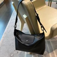 ราคา Longchamp French hobo bag spring and summer new leather tote bag large capacity armpit shoulder bag handbag (19941481959)