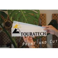 ราคา สติ๊กเกอร์แต่งรถ งานไดคัท ลาย TOURATECH มี 2 สี มีหลายขนาดให้เลือก (14163330178)