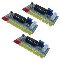 ราคา 2X LM3915 Audio Level Indicator Diy Kit 10 Led Sound Audio Spectrum Analyzer Level Indicator Kit Electoronics Soldering (19469687623)