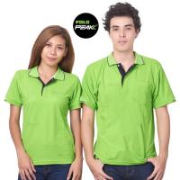 ราคา เสื้อโปโลสีเขียวอ่อน ปกริ้วดำ polopeak (16923570475)