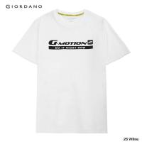 ราคา GIORDANO เสื้อยืดผู้ชาย รุ่น Cool Jade Mens G Motion Cool Jade Tee ผู้ชาย ย้วย เสื้อยืดคอกลมผ้าฝ้าย (14258741282)
