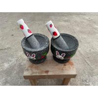 ราคา ครกหิน ครก ครกหินแกรนิต ครกหินอ่างศิลา มีลายน่ารัก ขนาด 5 นิ้ว ตำกระเทียมพริกได้ ยกล้างง่าย ทำมาจากหินแท้100 (20483727734)