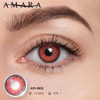 ราคา ส่งไวจากไทย คอนแทคเลนส์แดง ลายต่างๆ คอสเพลย์ฮาโลวีนผีคอนแทคเลนส์ คอนแทคเลนส์ตาข่ายสีแดง 14 5mm (20946666213)