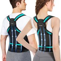 ราคา Fit Geno Back Brace Posture Corrector for Women and Men Back Straightener Posture Corrector Scoliosis and Hunchback Correction Back Pain Spine Corrector Support Adjustable Posture Trainer Small Waist 