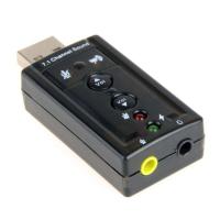 ราคา New PC Laptop USB 2 3D Virtual kx3p 7 1 Channel Audio Sound Card Adapter intl (125350804)