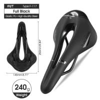 ราคา WEST BIKING อานจักรยานที่นั่งจักรยานเสือภูเขาที่นั่งกลวงระบายอากาศขี่จักรยานเบาะหนัง PU นุ่ม MTB จักรยานเสือหมอบอานอุปกรณ์จักรยาน (12511930006)