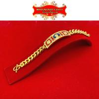 ราคา Maiyararp เลสข้อมือหลวงพ่อรวย ชุบเศษทองเยาวราช เหมือนแท้ 100 งานเคลือบแก้ว สร้อยทอง ทองโคลนนิ่ง ทองชุบ ทองปลอม ทองเคลือบแก้ว (12395899264)