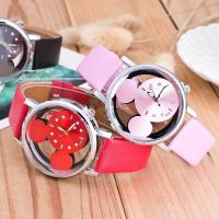 ราคา นาฬิกาข้อมือ มิกกี้เม้าส์ มิกกี้ นาฬิกา สายหนัง หนัง สีสันสดใส ลาย Mickey Mouse (673378831)