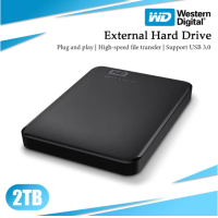 ราคา Center it ฮาร์ดดิสก์ usb3 0 external hard disk wd elements ฮาร์ดดิสก์พกพา hdd external 1tb 2tb เอทานอล ฮาร์ดิส การประกันคุณภาพ รับประกัน 3 ปี (21240585739)