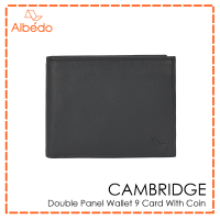 ราคา กระเป๋าสตางค์ กระเป๋าใส่บัตร ALBEDO DOUBLE PANEL WALLET 9 CARD WITH COIN รุ่น CAMBRIDGE CB04799 CB04779 (9710541708)
