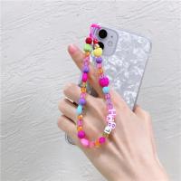 ราคา สร้อยสายคล้องโทรศัพท์มือถือลูกปัดอะคริลิคแฟชั่น17ไมล์สายคล้องลูกปัดหลากสีสำหรับเคสโทรศัพท์มือถือเครื่องประดับห้อยโทรศัพท์ (20456851677)