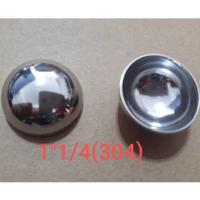 ราคา ฝาอุดครึ่งวงกลม สเตนเลส เกรด304 ขนาด1 1 4 1 2นิ้ว ขายปลีก แพ็ค 10 ชิ้น (15573191640)