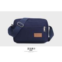 ราคา กระเป๋าธุรกิจหลายชั้นพร้อมกระเป๋าสตางค์กระเป๋าสะพายข้างผ้าใบในแนวทแยงกระเป๋าผู้หญิงกระเป๋าสะพายไหล่กระเป๋าสะพายข้าง Tas Rekreasi กระเป๋าสี่เหลี่ยมเล็กๆของผู้ชาย Cdei (20433961968)