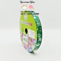 ราคา ริบบิ้นพับเหรียญTWสีรุ้ง Rainbow สีรุ้ง 3 สี ที่เหลือเป็นลายจุดและลายดอกไม้ ไม่ใช่กากเพชร (18098415706)