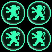 ราคา GTIOATO สติ๊กเกอร์เรืองแสงติดรถ ป้องกันแสงแดด กันน้ํา สติกเกอร์ติดรถยนต์ คลุม ฝาถังน้ํามัน ล้อ ชามประตูเรืองแสง เตือน โลโก้ สติกเกอร์รถยนต์ สติ๊กเกอร์รถยนต์ สติ๊กเกอร์ ติดรถ สำหรับ Peugeot 3008 406 30