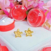 ราคา ต่างหูหุ้มทองแท้ 96 5 งานล็อตใหม่ สีเหมือนแท้ที่สุด แถมตลับทุกคู่ (15898332128)
