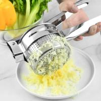 ราคา Stainless Steel Potato Ricer Masher Fruit Vegetable Press Juicer Crusher Squeezer Household Kitchen Cooking Tools (12995807525)
