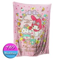 ราคา TeeBed JHC ผ้าห่มขนสำลี 5 ฟุต 60x80 นิ้ว ลิขสิทธิ์แท้ ลายมายเมโลดี้ Mymelody (3554913)